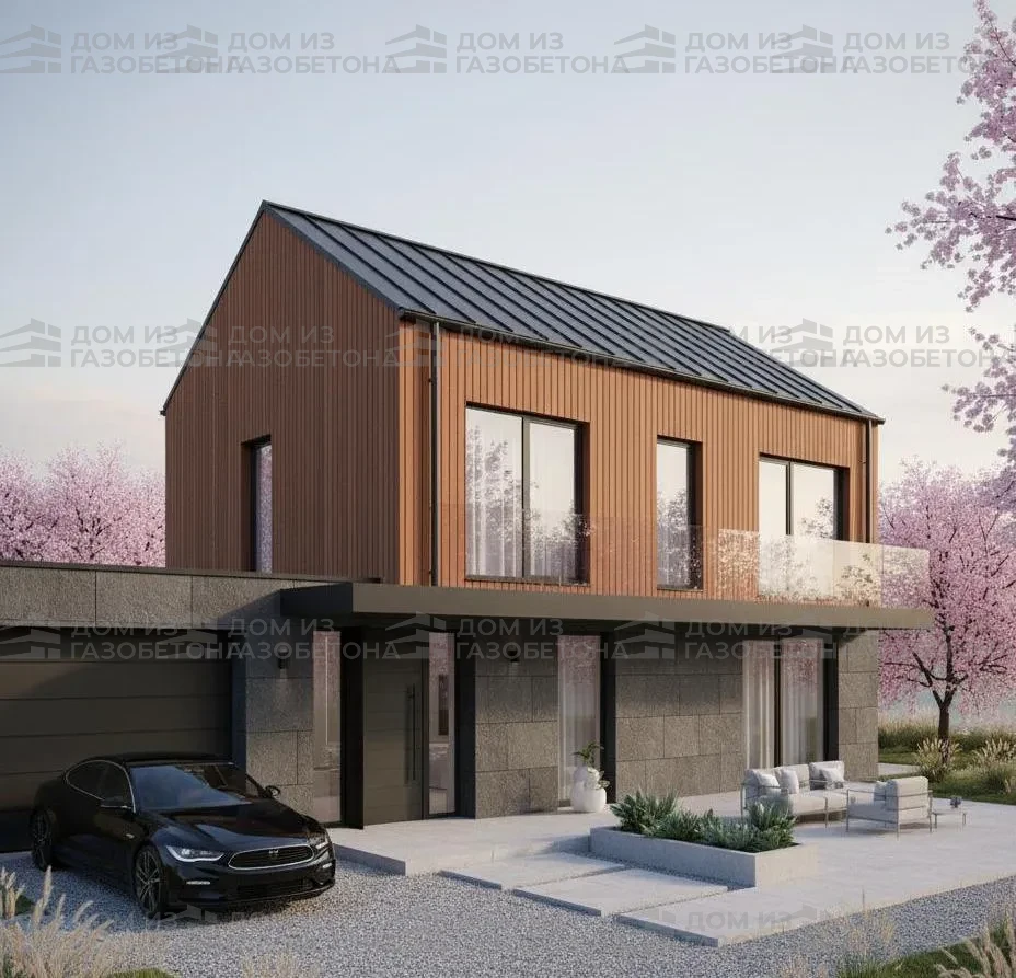 Проект Одноэтажный дом 19 на 23, 186 м2