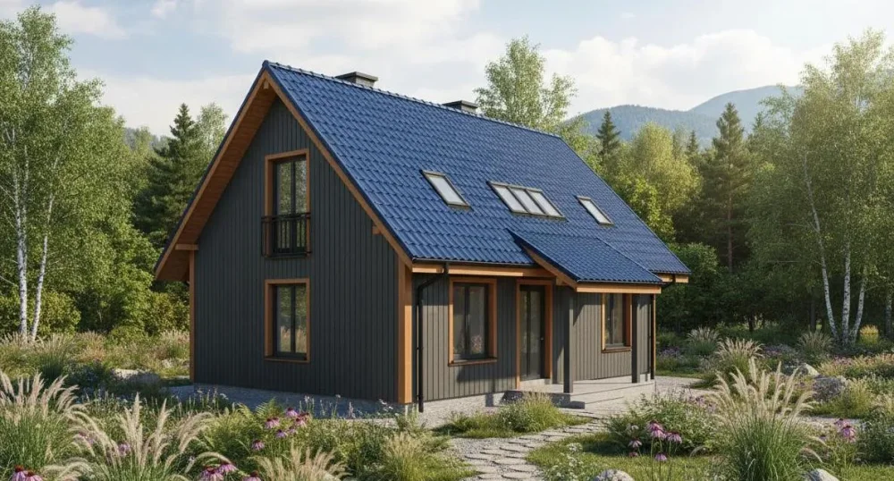 Проект Двухэтажный дом 11 на 12, 120 м2